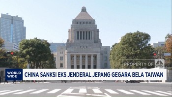 Video: China Sanksi Eks Jenderal Jepang Terkait Isu Taiwan