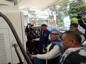 Jelang Nataru, PLN Uji Kesiapan SPKLU di Jalur Lampung-Surabaya