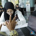 Kantor Pelayanan Pajak (KPP) Pratama Mampang Prapatan membuka layanan pojok pajak di lobi Gedung Bank Mega, Tendean, Jakarta Selatan, Selasa (16/12/2025). (CNBC Indonesia/Tri Susilo)