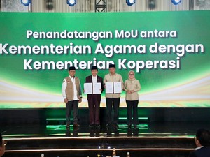 Kemenkop dan Kemenag Perkuat Ekonomi Umat Lewat Koperasi Ponpes-Masjid