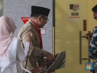 Detik-Detik Mantan Menag Yaqut Cholil Qoumas Datangi Gedung KPK