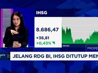 Video: Pengumuman Penting BI Dinanti, IHSG Menguat Tapi Rupiah Melemah