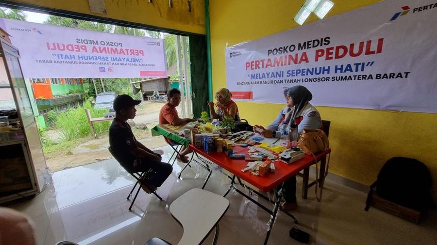 Pertamina Salurkan Bantuan Sumatra, Bupati Tanah Datar Beri Apresiasi