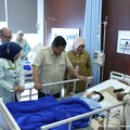 Prabowo Jenguk Siswa Korban Tabrakan Mobil MBG: Cepat Sembuh Ya