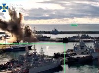 Breaking: Kapal Selam Rusia Meledak Didrone Ukraina