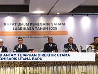 Video: RUPSLB Antam Tetapkan Dirut dan Komisaris Utama Baru