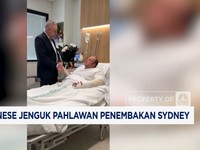 Video: Albanese Jenguk Pahlawan Penembakan Sydney