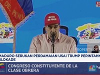 Video: Maduro Serukan Perdamaian Usai Trump Perintahkan Blokade