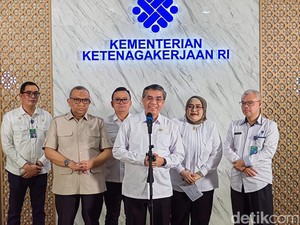 Menaker Jamin UMP Tak Turun Meski Ekonomi Minus