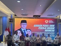 Top! Kementerian P2MI Beri Pendampingan ke Anak-Anak Pekerja Migran RI