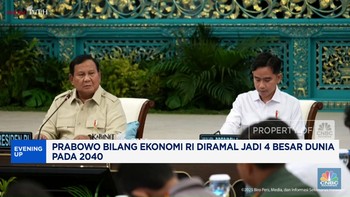Video: Prabowo Bilang Ekonomi RI Diramal Jadi 4 Besar Dunia Pada 2040