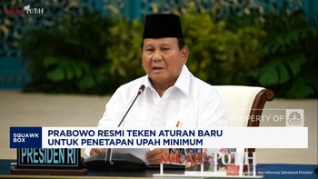 Video: Prabowo Resmi Teken Aturan Baru untuk Penetapan Upah Minimum