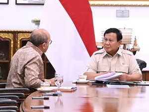 Di Hambalang, Prabowo Kasih Arahan Khusus Soal Hilirisasi ke Rosan
