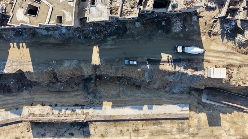 Suasana Sungai Tigris di Baghdad Irak. Negara yang sangat terdampak oleh perubahan iklim, telah dilanda kekeringan dan curah hujan rendah selama bertahun-tahun. (AFP/AHMAD AL-RUBAYE)