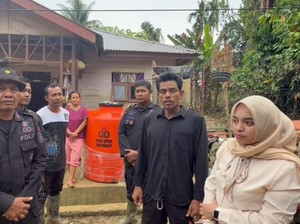 Polri Bangun Tandon Air, MCK-Sumur Bor di Aceh Tamiang, Pulihkan Kondisi
