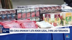 Video: Bea Cukai Amankan 11 Juta Rokok Ilegal, 3 WNA Jadi Tersangka