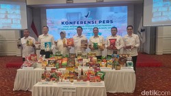 BPOM RI Ungkap Produk Pangan Ilegal Jelang Nataru, Total Nilainya Sampai Rp 42 M