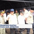 Video: Prabowo Pantau Pembangunan Huntara & Jembatan di Banjir Sumbar