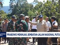 Video: Prabowo Meninjau Jembatan Bailey-Jalan Nasional Putus di Sumbar