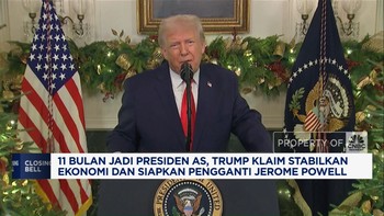 Video: 11 Bulan Jadi Presiden AS, Trump Klaim Stabilkan Ekonomi