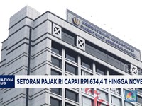 Video: Dalam 11 Bulan, Setoran Pajak RI Terkumpul Rp1.634,4 T