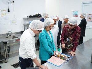 Dapur MBG Polri Curi Perhatian Delegasi Prancis