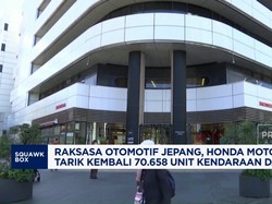 Video: Honda Tarik Kembali 70.658 Kendaraan di Pasar AS