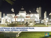 Video: Kelistrikan Aceh Berangsur Pulih, Banda Aceh Kembali Normal