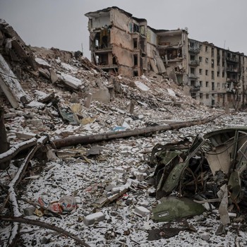 Digempur Rusia, Kota Padat Ukraina Berubah Jadi Kota Mati