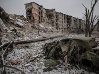 Digempur Rusia, Kota Padat Ukraina Berubah Jadi Kota Mati