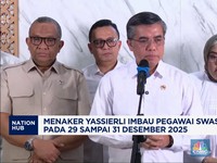 Video: Menaker Imbau Pegawai Swasta WFA Pada 29-31 Desember 2025