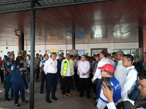 Menhub Tinjau Kesiapan Transportasi di NTT Jelang Nataru