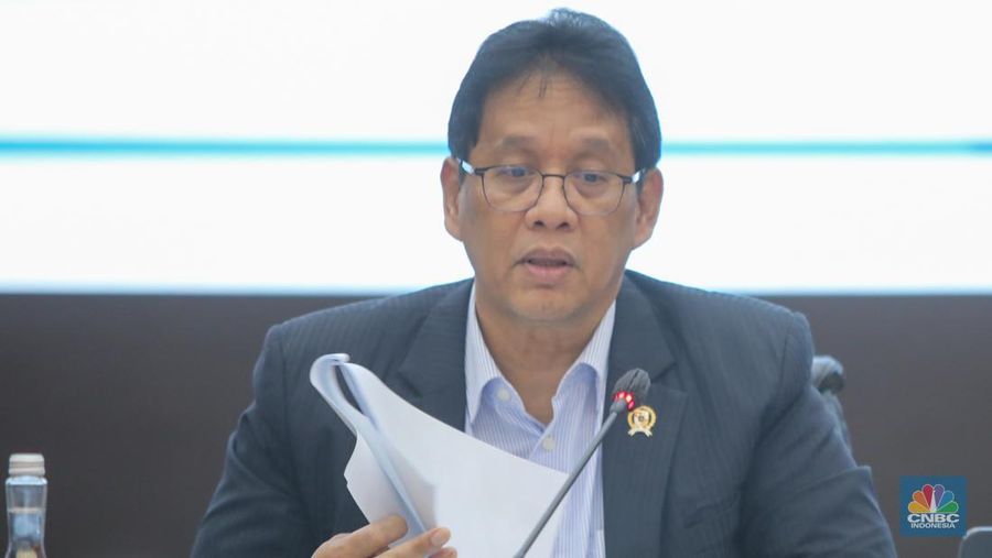 Menteri Keuangan, Purbaya Yudhi Sadewa saat konferensi pers APBN KITA di Kantor Kementerian Keuangan, Jakarta, Kamis (18/12/2025). (CNBC Indonesia/Faisal Rahman)