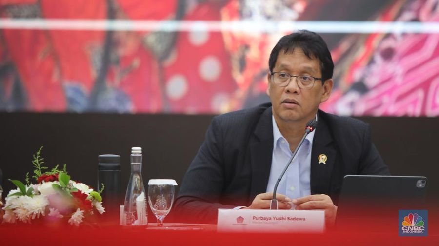 Menteri Keuangan, Purbaya Yudhi Sadewa saat konferensi pers APBN KITA di Kantor Kementerian Keuangan, Jakarta, Kamis (18/12/2025). (CNBC Indonesia/Faisal Rahman)