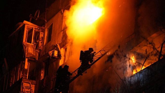 Detik-Detik Amukan Putin Kirim "Hujan" Drone ke Kota Nuklir Ukraina