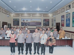 Puslitbang Polri Dalami Kinerja dan Pelayanan Polres Blitar Kota