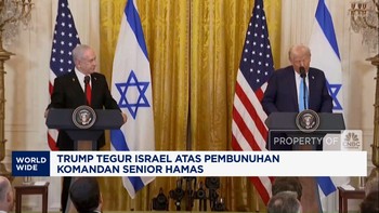 Video: Trump Tegur Israel atas Tewasnya Komandan Senior Hamas