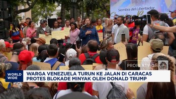 Video: Warga Venezuela Protes Sanksi Minyak AS di Caracas
