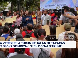 Video: Warga Venezuela Protes Sanksi Minyak AS di Caracas