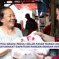 Video: Artha Graha Peduli Gelar Pasar Murah Untuk Bantu Masyarakat