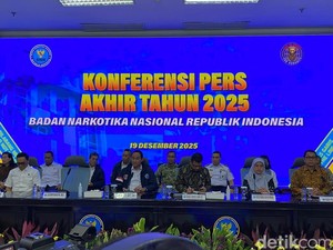BNN Bongkar 746 Kasus Narkoba Sepanjang 2025, 1.174 Orang Ditangkap