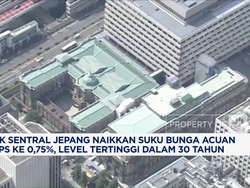 Video: Suku Bunga BOJ Naik 25 Bps, Level Tertinggi Dalam 30 Tahun