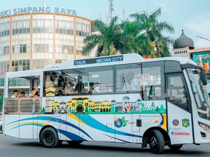 Liburan Hemat di Kota Medan? Coba Fasilitas Bus Wisata Heritage Gratis Ini