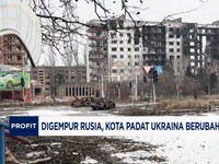 Video: Digempur Rusia, Kota Padat Ukraina Berubah Jadi Kota Mati
