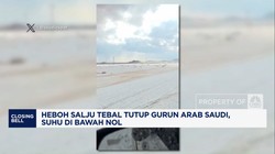 Video: Tutup Gurun Arab Saudi, Suhu di Bawah Nol