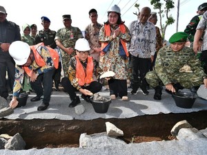 Mendes Mulai Pembangunan KDMP di Gunung Kuning Majalengka