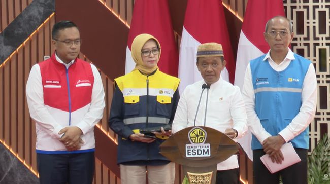 Bahlil Beberkan Kesiapan Pasokan BBM, LPG-Listrik Jelang Nataru