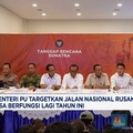 Menteri PU Targetkan Jalan Nasional Pasca Bencana Berfungsi Lagi