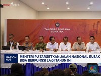 Menteri PU Targetkan Jalan Nasional Pasca Bencana Berfungsi Lagi