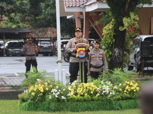 Polresta Serang Kota Bangun Pospam di Lokasi Rawan Bencana Saat Nataru